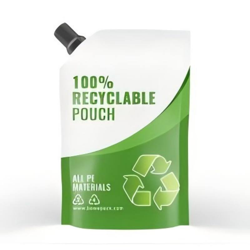 A New Era of Green Food Packaging: Recyclable Single-Material Spout Pouches
