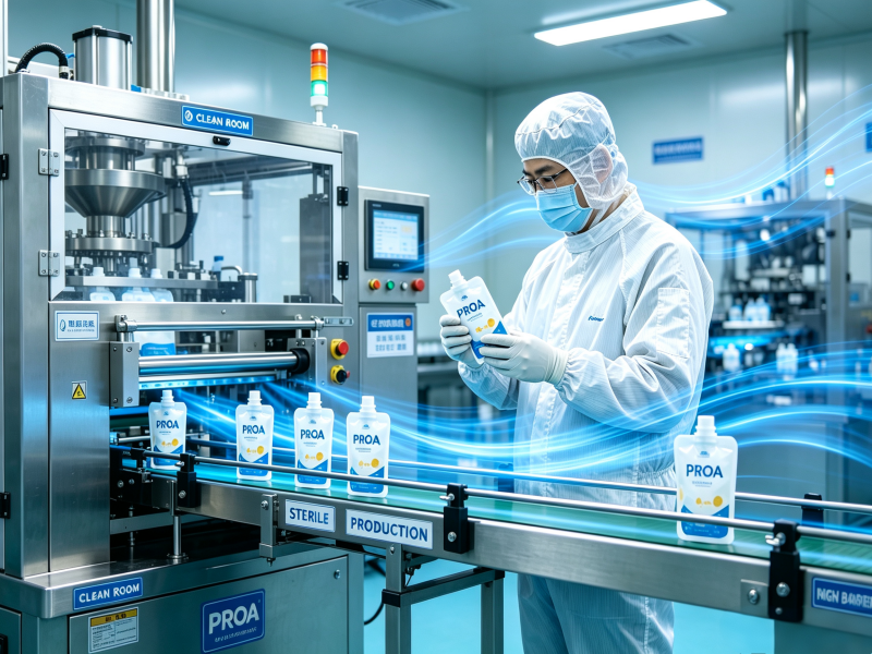 Drop-proof and high-temperature sterilization technology for infant-grade soft-pack spouts