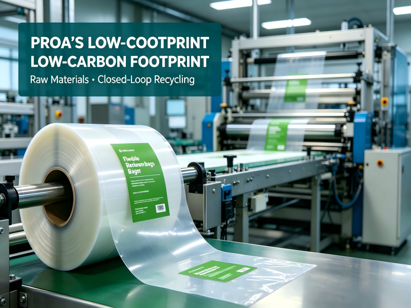 PROA's Low-Carbon Footprint: Redefining Sustainability in Flexible Spout Pouch Manufacturing