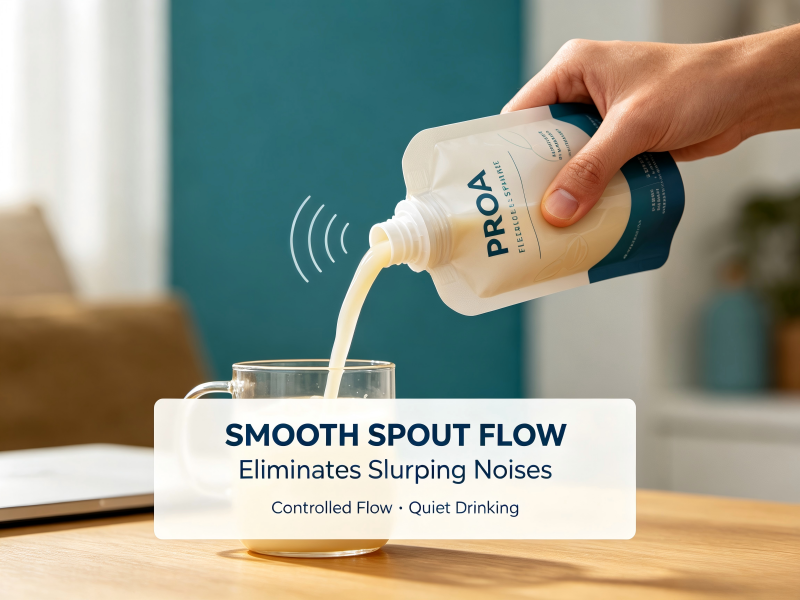 The Science of Silence: PROA's Anti-Noise Spout Pouches for Discreet On-the-Go Consumption