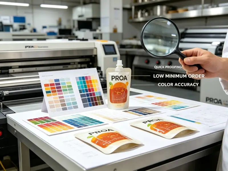 How PROA spout pouches use user-friendly design to stimulate the desire to buy food
