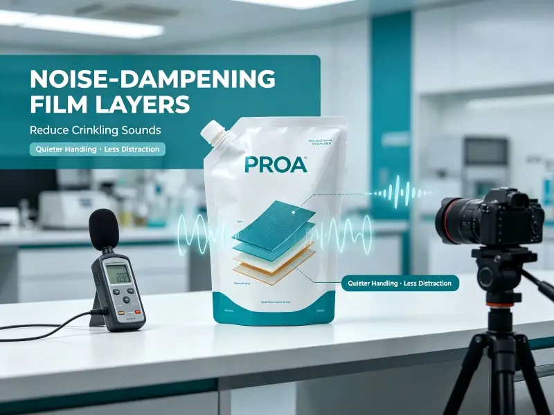The Science of Silence: PROA's Anti-Noise Spout Pouches for Discreet On-the-Go Consumption