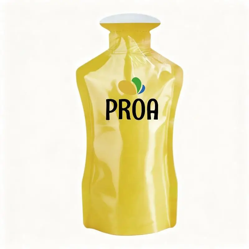 Liquid Packaging 3 Side Seal Pouch, Food Grade