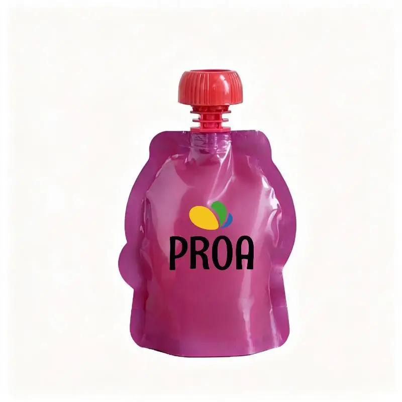 180ml Stand-Up Spout Pouch, Kids Jelly Suction Bag, Leak-Proof